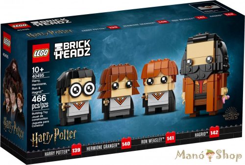 LEGO Brickheadz - Harry Potter - Harry, Hermione, Ron és Hagrid