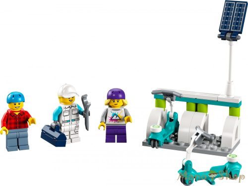 LEGO City - Elektromos robogók és töltőpont
