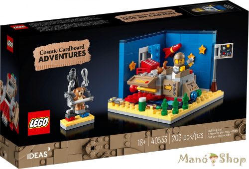 LEGO Ideas - Űrbéli karton kalandok 40533