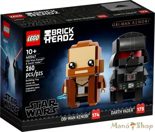 LEGO Brickheadz - Obi-Wan Kenobi™ és Darth Vader™ 40547
