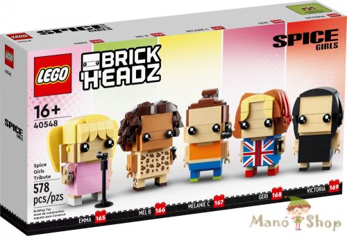 LEGO Brickheadz - Spice Girls 40548 (enyhé sérült csomagolás)
