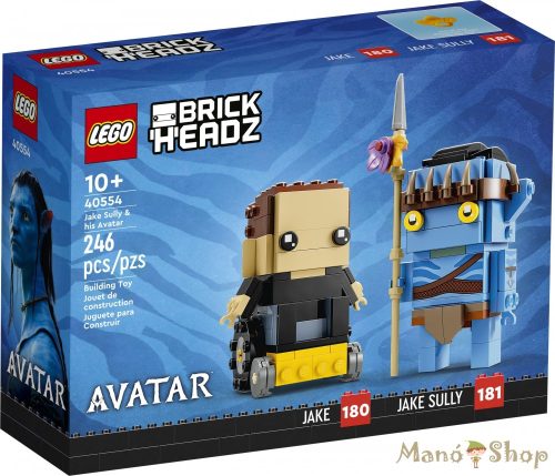 LEGO® BrickHeadz - Jake Sully és Avatárja 40554