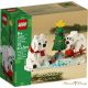 LEGO Iconic: Téli jegesmedvék 40571