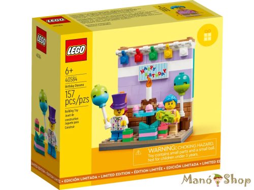 LEGO Exclusive - Születésnapi Dioráma (sérült csomagolás)