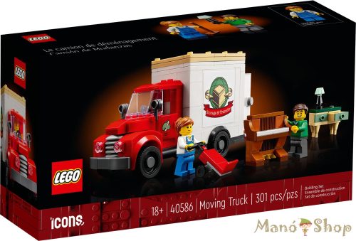 LEGO Icons - Költöztető teherautó