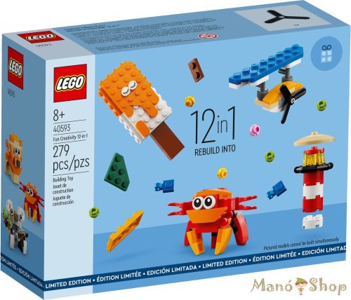 LEGO Exclusive - Szórakoztató kreativitás 12 az 1-ben