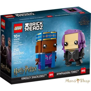   LEGO Brickheadz - Kingsley Shacklebolt™ és Nymphadora Tonks™