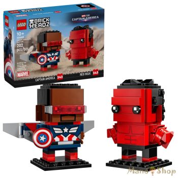   LEGO® BrickHeadz - Amerika Kapitány és Vörös Hulk figurák (40668)