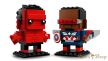 LEGO® BrickHeadz - Amerika Kapitány és Vörös Hulk figurák (40668)