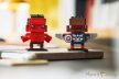 LEGO® BrickHeadz - Amerika Kapitány és Vörös Hulk figurák (40668)