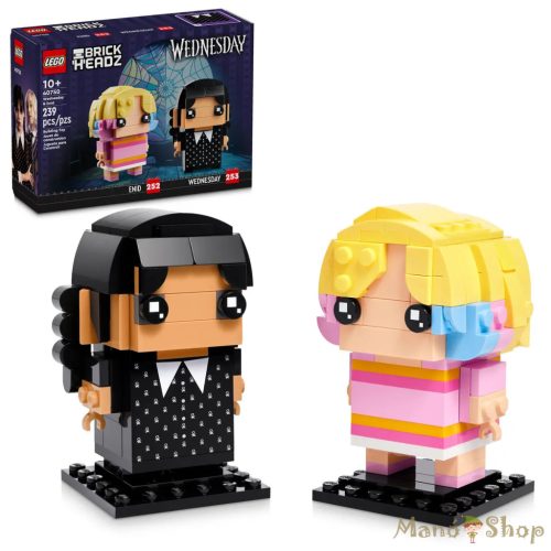 LEGO® BrickHeadz - Wednesday és Enid (40750)