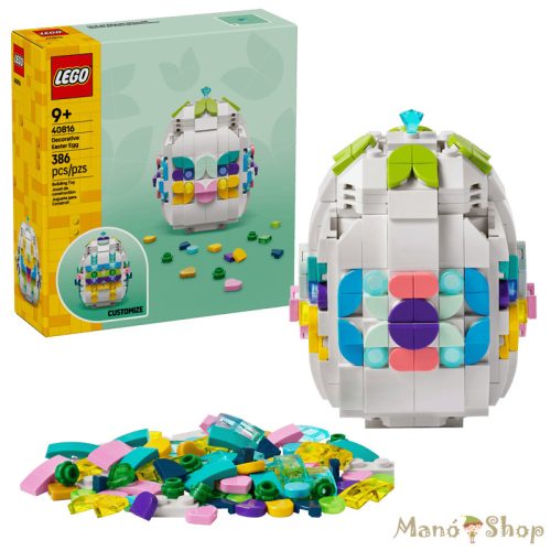 LEGO® Iconic - Dekorációs húsvéti tojás (40816)
