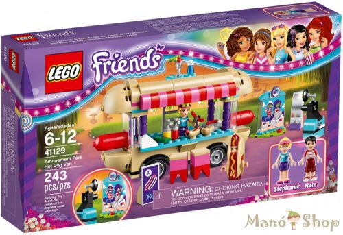 LEGO Friends - Vidámparki hotdog árusító kocsi 41129