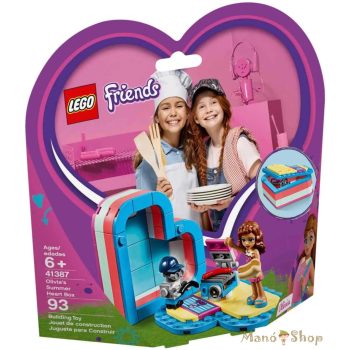 LEGO® Friends - Olivia nyári szív alakú doboza (41387)