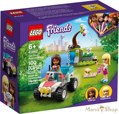 LEGO Friends - Állatklinikai mentő homokfutó 41442
