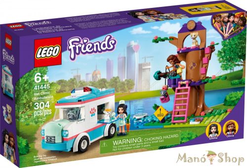 LEGO Friends - Állatklinika mentő 41445