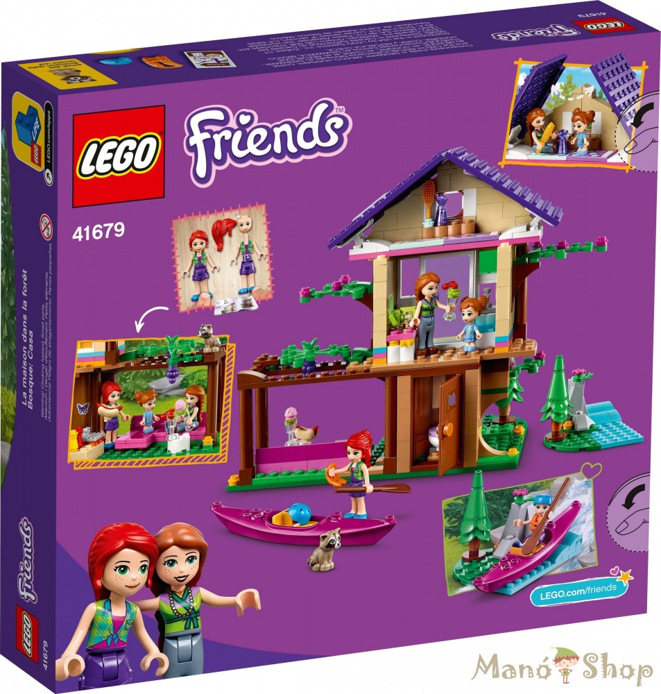 LEGO Friends Erdei h zik 41679 Man Shop web ruh z