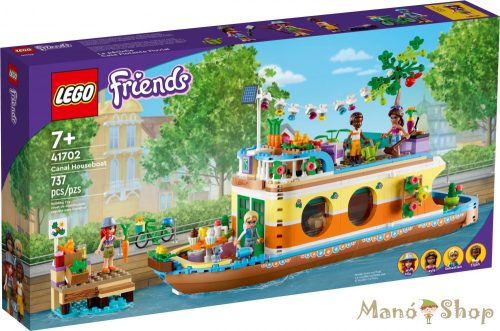 LEGO Friends - Lakóhajó a csatornán