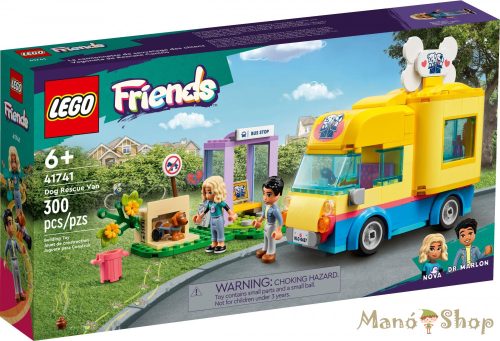 LEGO Friends - Kutyamentő furgon
