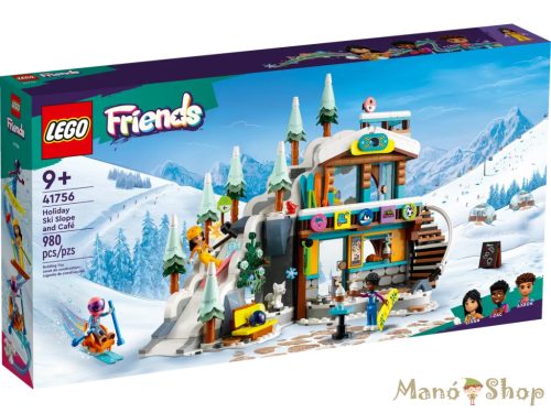 LEGO® Friends - Ünnepi sípálya és kávézó 41756