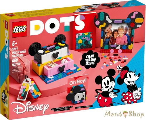 LEGO DOTS - Mickey egér és Minnie egér tanévkezdő doboz 