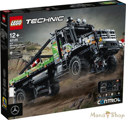 LEGO Technic - 4x4 Mercedes-Benz Zetros verseny teherautó 42129