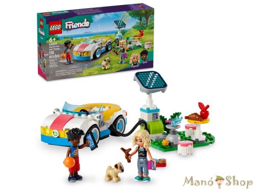 LEGO® Friends - Elektromos autó és töltőállomás