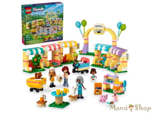 LEGO® Friends - Kisállat örökbefogadási nap 42615