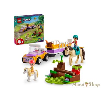 LEGO® Friends - Ló- és póniszállító utánfutó