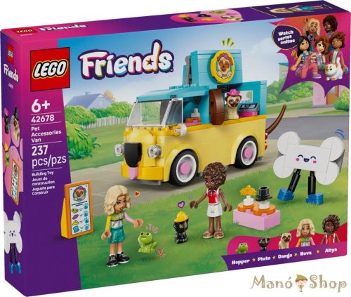 LEGO® Friends - Kisteherautó kisállatfelszerelésekkel (42678)