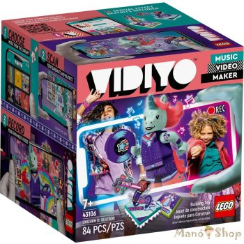 LEGO VIDIYO Unicorn DJ BeatBox 43106