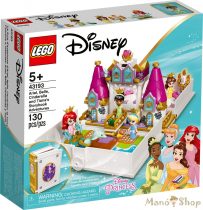   LEGO Disney  Ariel, Belle, Cinderella és Tiana mesekönyve (43193)