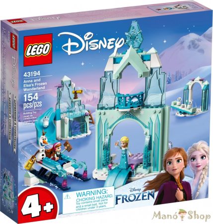  LEGO Disney Anna és Elsa - Jégvarázs országa 43194