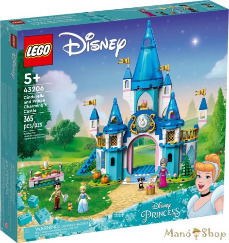 LEGO Disney - Hamupipőke és Szőke herceg kastélya