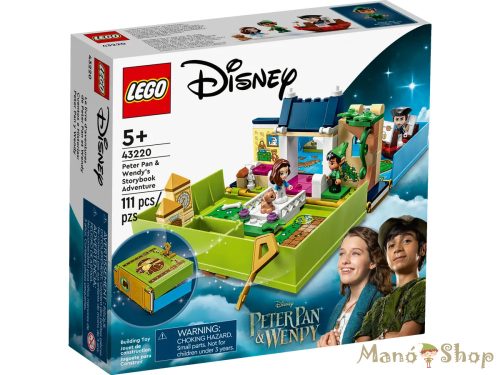 LEGO® Disney - Pán Péter és Wendy mesebeli kalandja