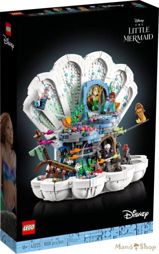 LEGO® Disney™ - A kis hableány királyi gyöngykagylója 