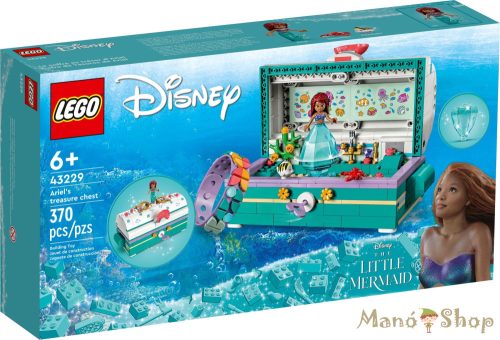 LEGO Disney A kis hableány - Ariel kincsesládája
