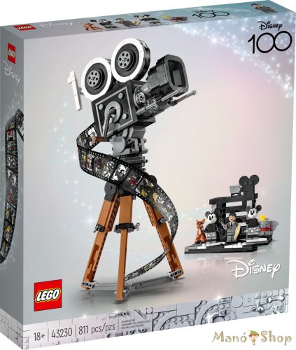  LEGO Disney - Kamera Walt Disney tiszteletére