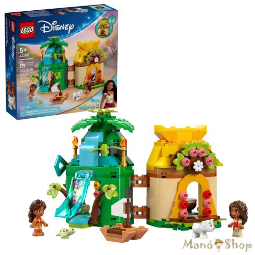 LEGO® Disney Princess™ - Vaiana vidám kalandjai a szigeten (43260)