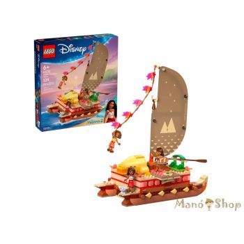   LEGO® Disney Princess™ - Vaiana kalandokkal teli kenuja (43270)