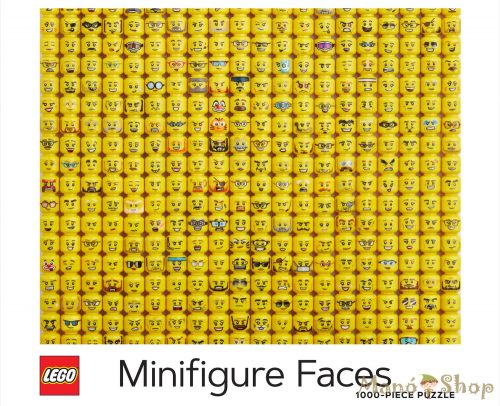 LEGO - Minifiguraarcok kirakó, 1000 darabos puzzle