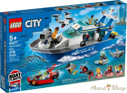LEGO City - Police Rendőrségi járőrcsónak 60277