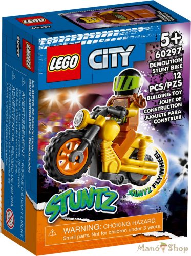 LEGO City - Demolition kaszkadőr motorkerékpár 60297