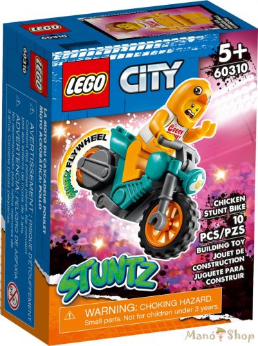 LEGO City - Chicken kaszkadőr motorkerékpár 60310