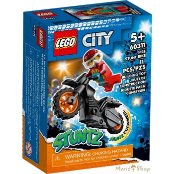 LEGO City - Fire kaszkadőr motorkerékpár 60311
