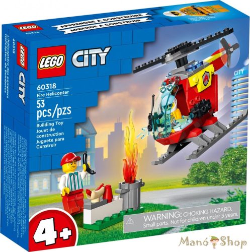 LEGO City - Tűzoltó helikopter 60318