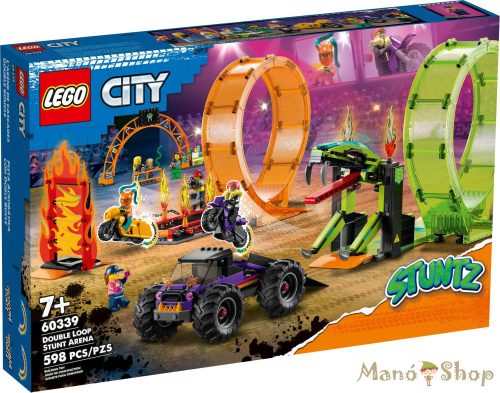 LEGO City - Kaszkadőr aréna dupla hurokkal 