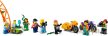 LEGO City - Kaszkadőr aréna dupla hurokkal 