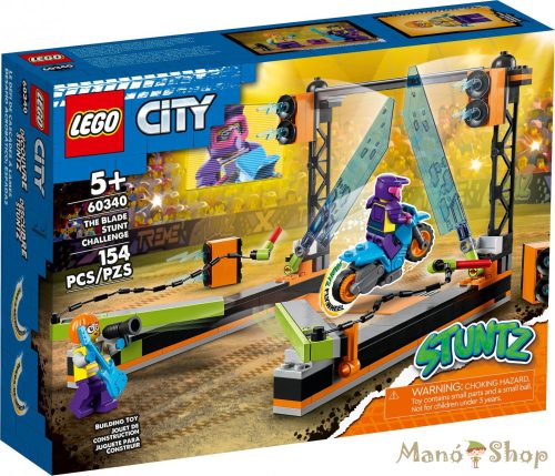LEGO City - Pengés kaszkadőr kihívás 60340