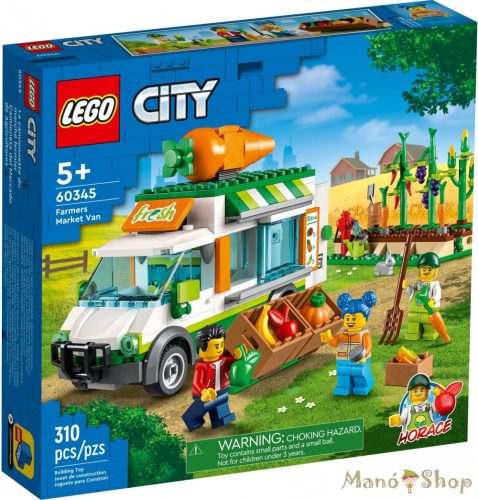 LEGO City - Zöldségárus autó 60345